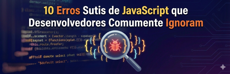Featured image of post 10 Erros Sutis de JavaScript que Desenvolvedores Comumente Ignoram
